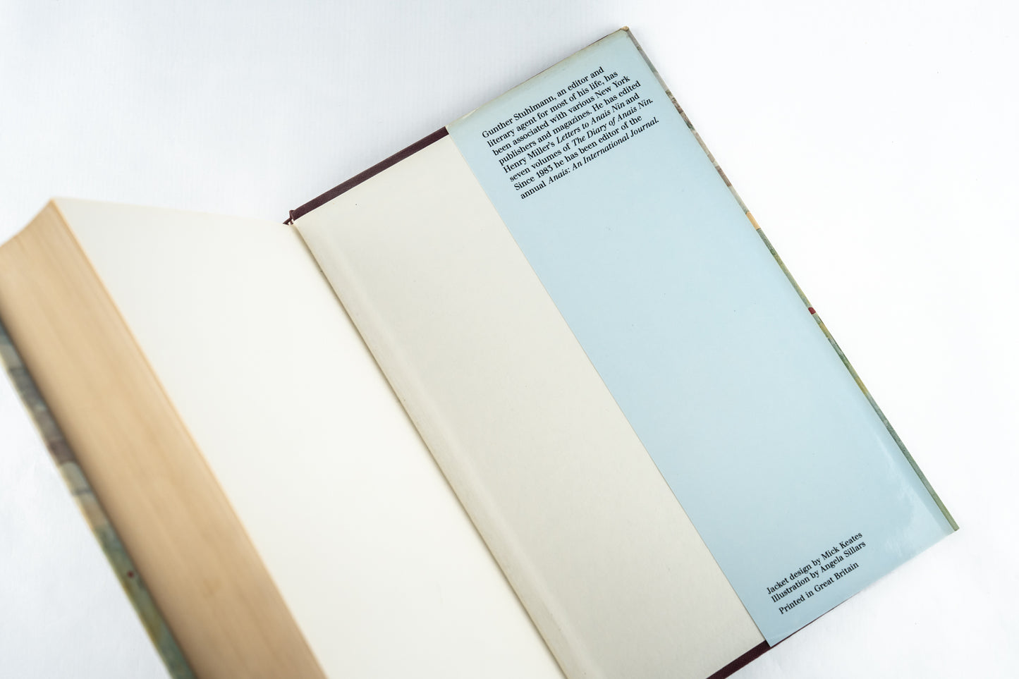 A Literate Passion. Letters of Anais Nin and Henry Miller 1932-1955