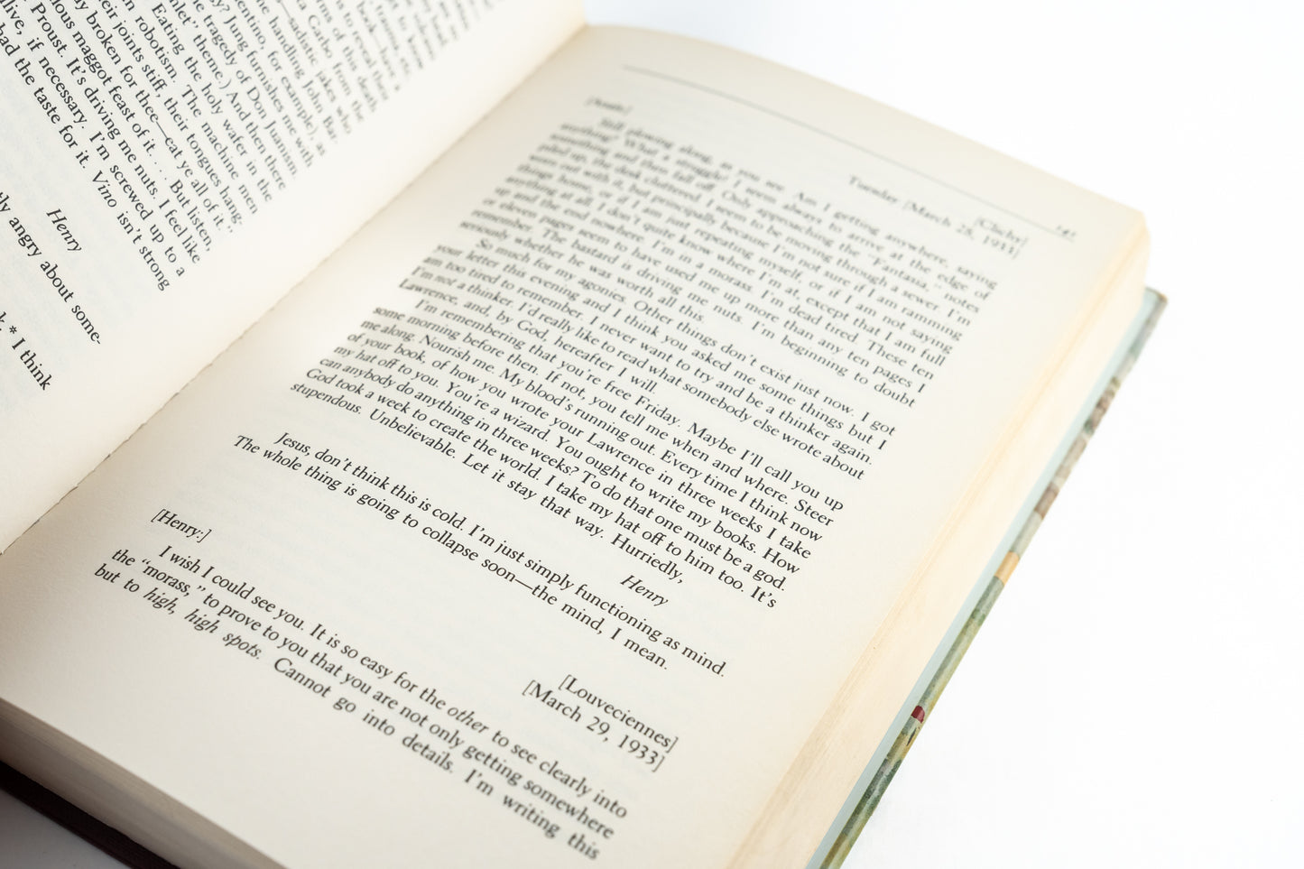 A Literate Passion. Letters of Anais Nin and Henry Miller 1932-1955