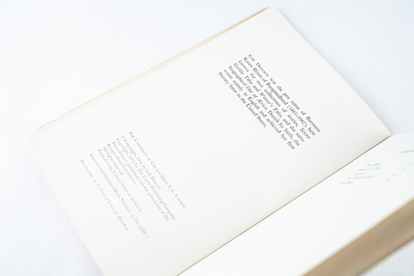 Anecdotes of Destiny