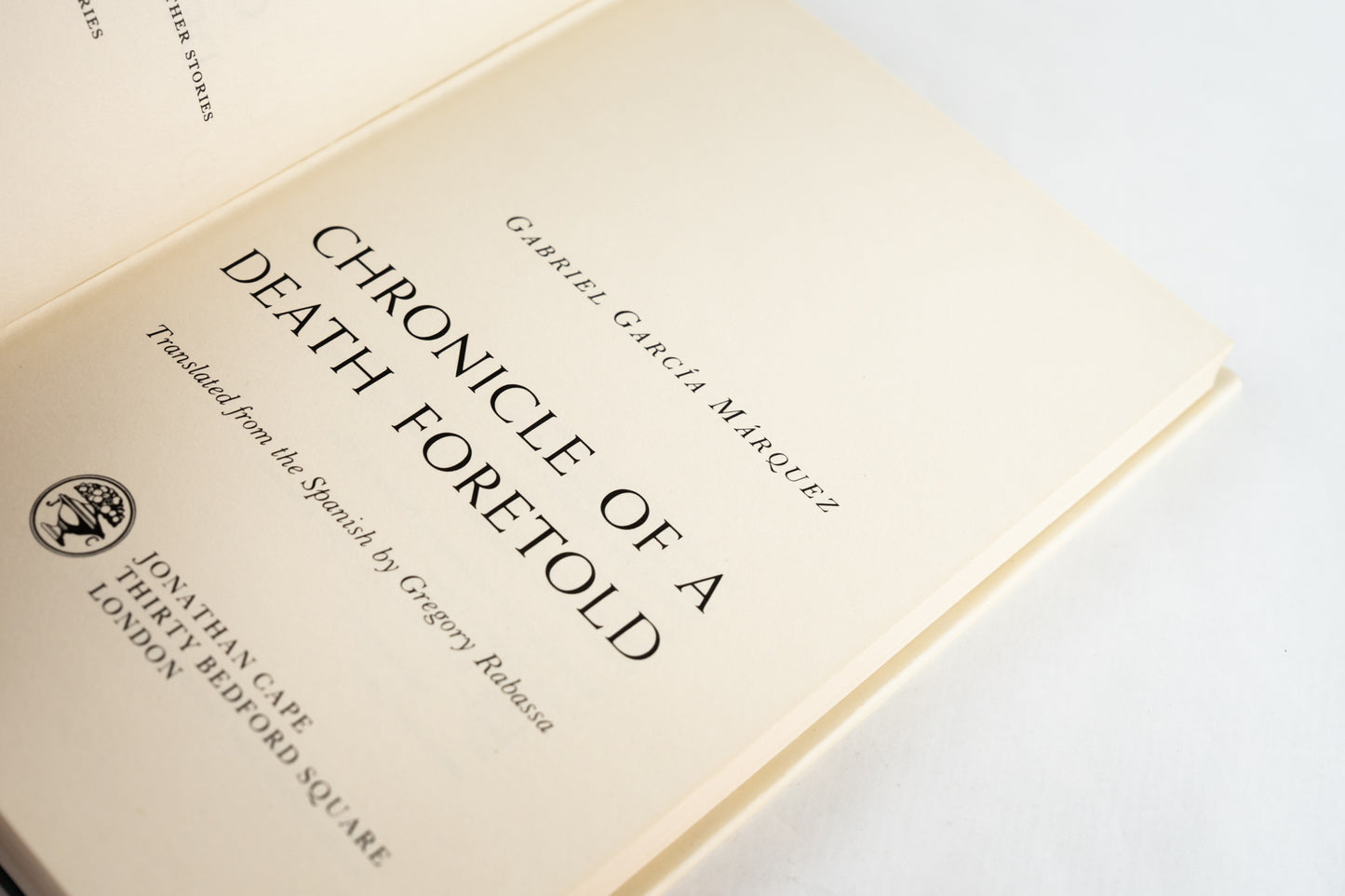 Chronicle of a Death Foretold