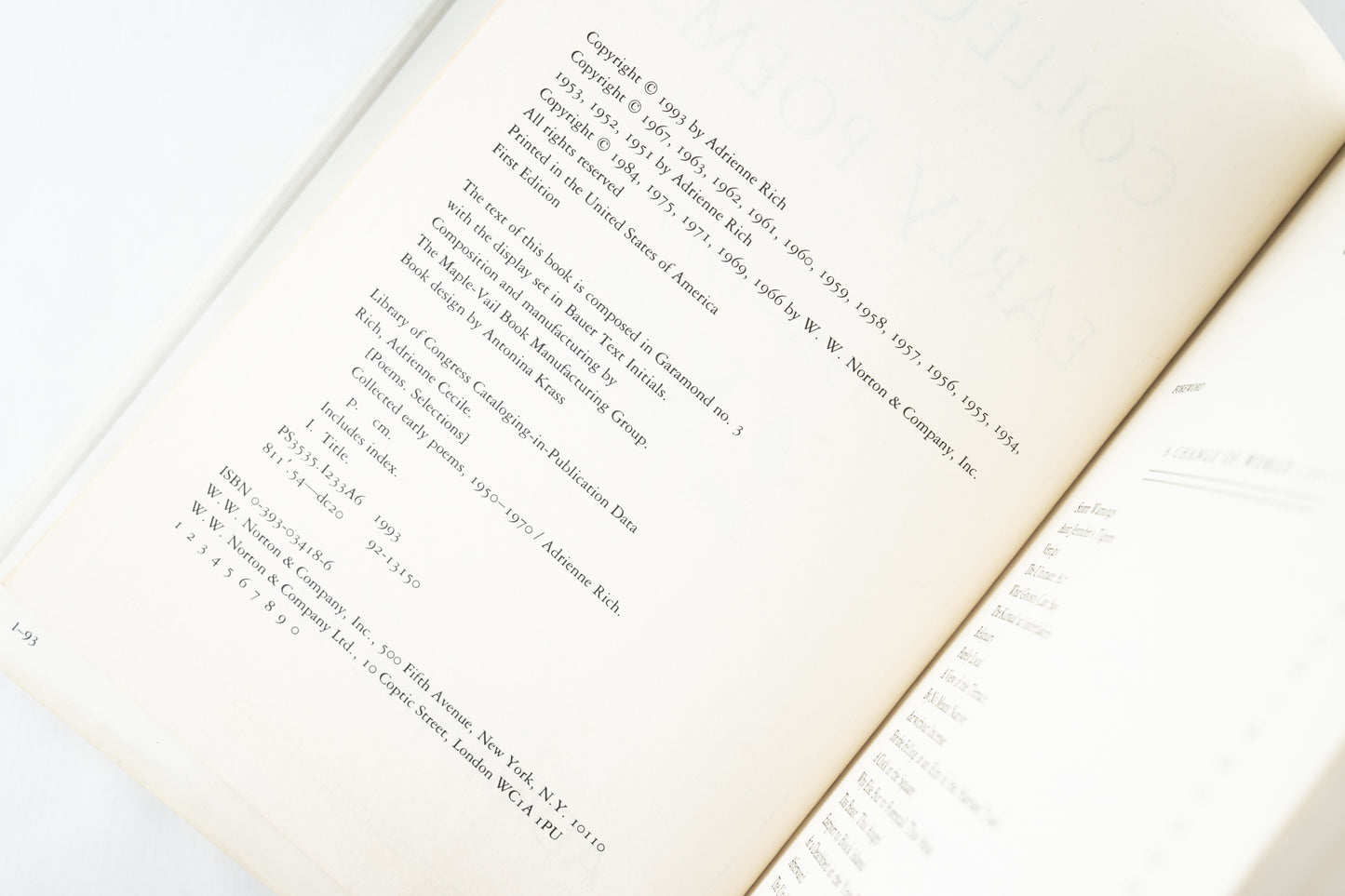 Collected Early Poems 1950-1970