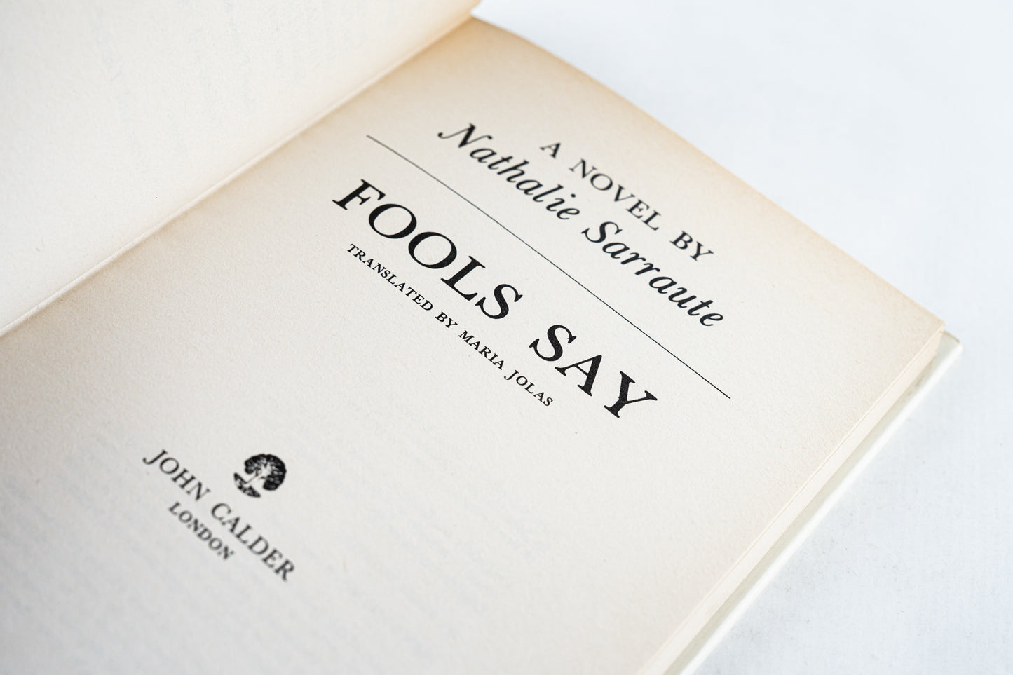 Fools Say
