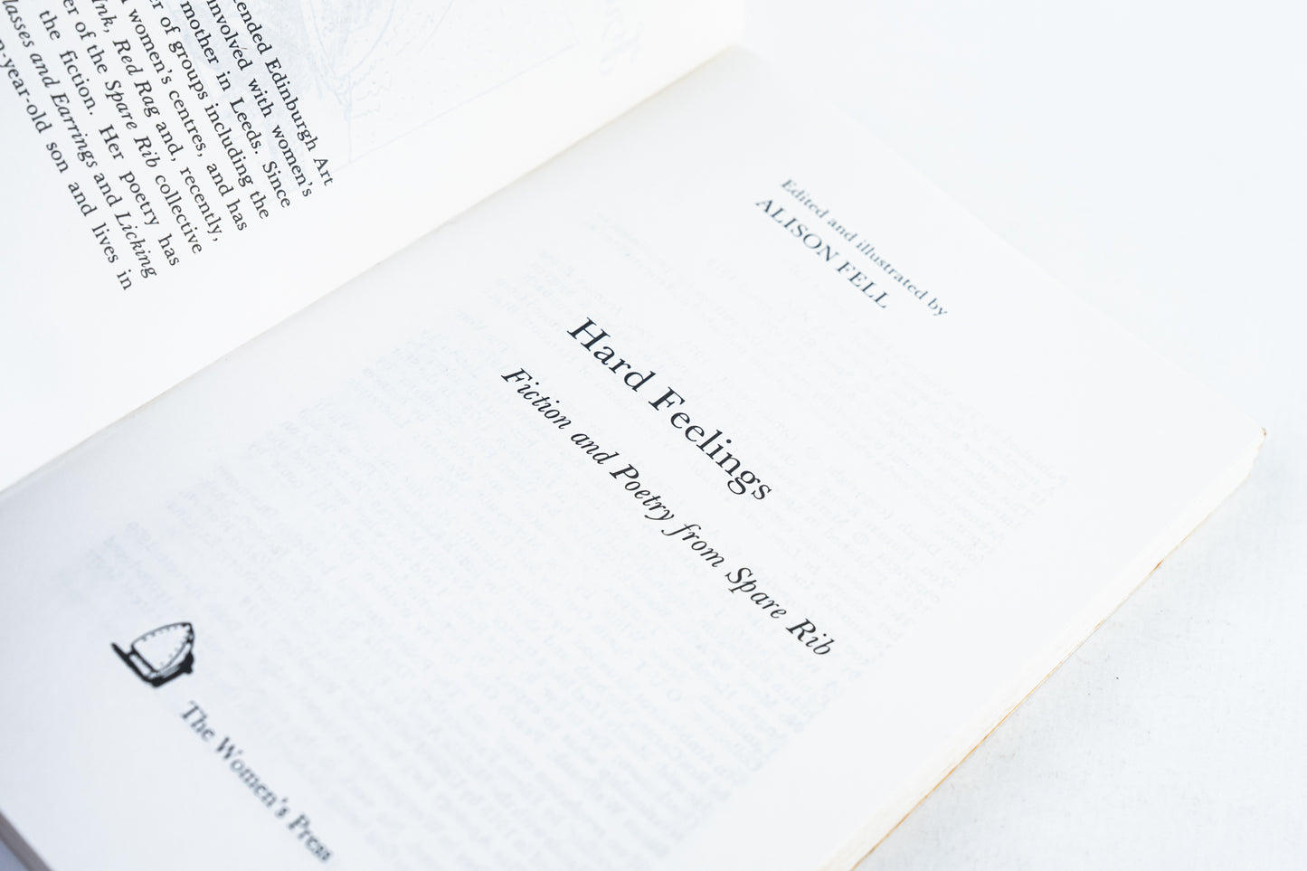 Hard Feelings: Fiction and Poetry from Spare Rib