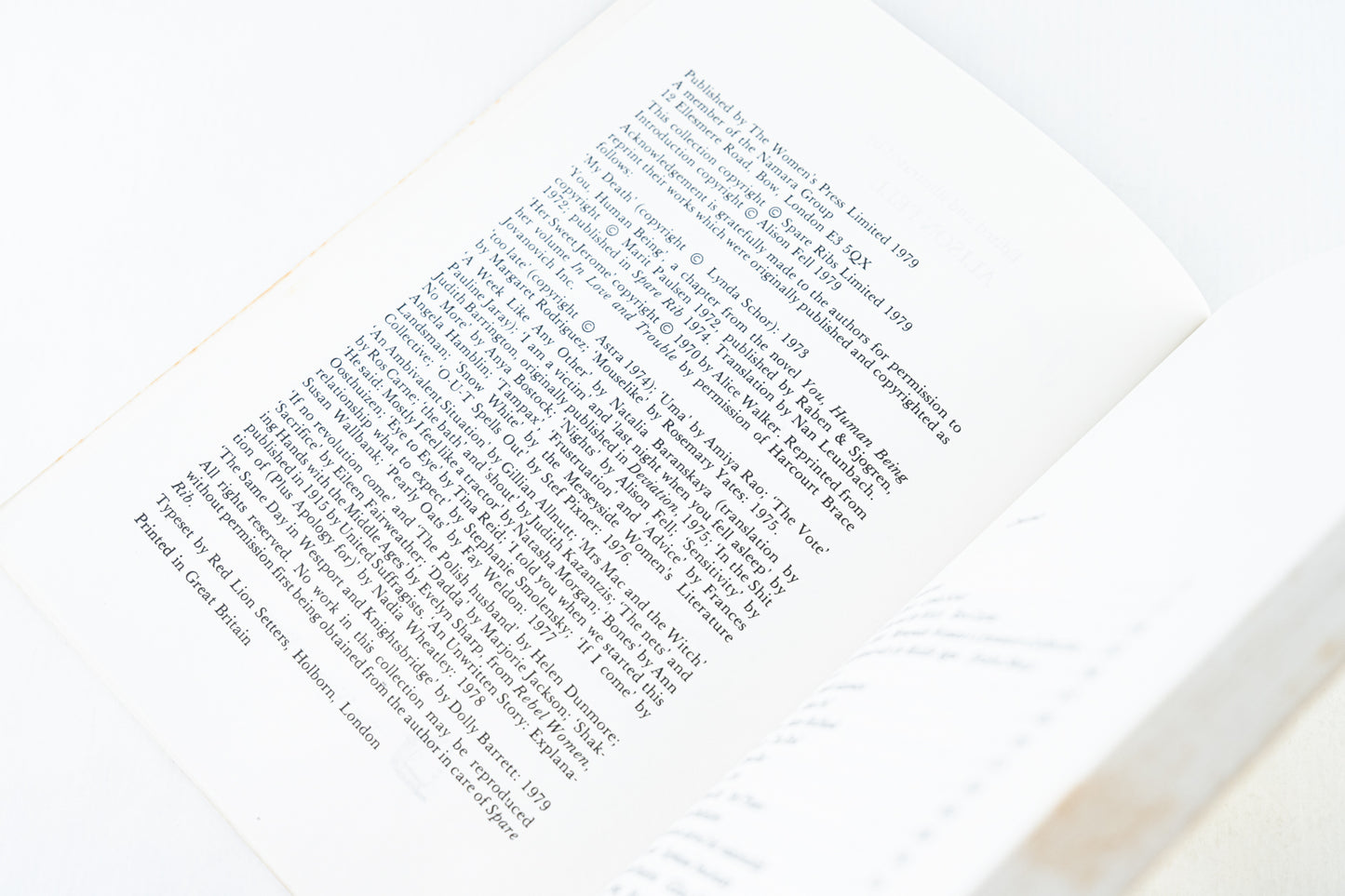 Hard Feelings: Fiction and Poetry from Spare Rib