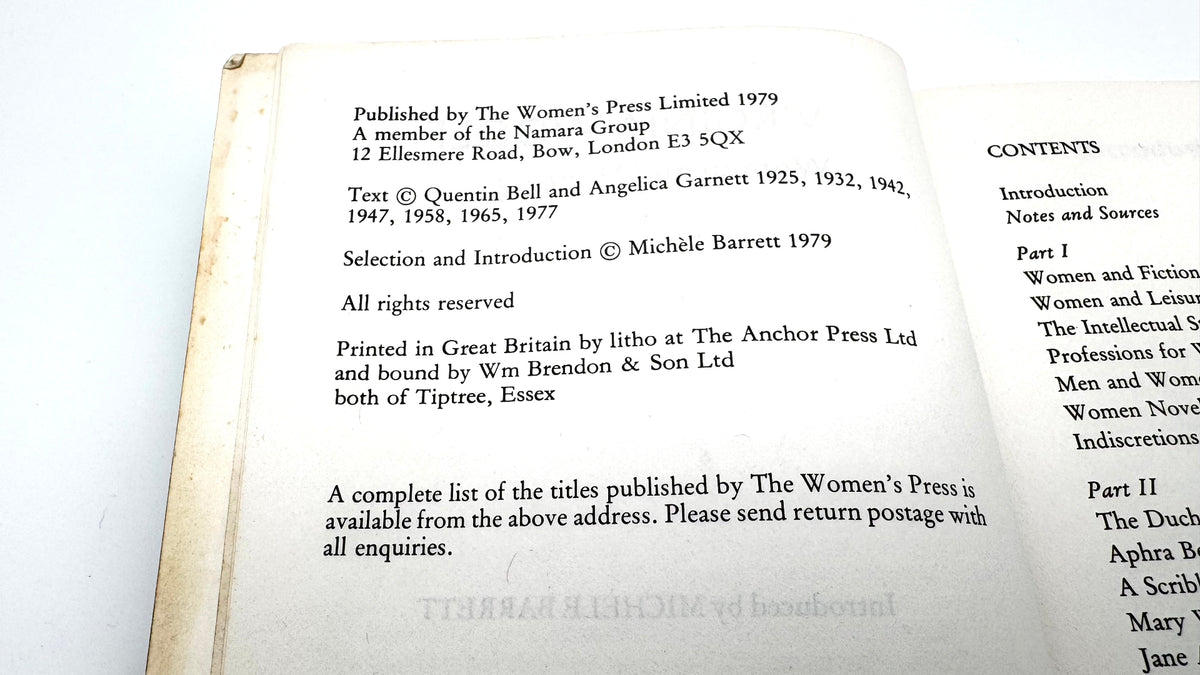 On Women and Writing