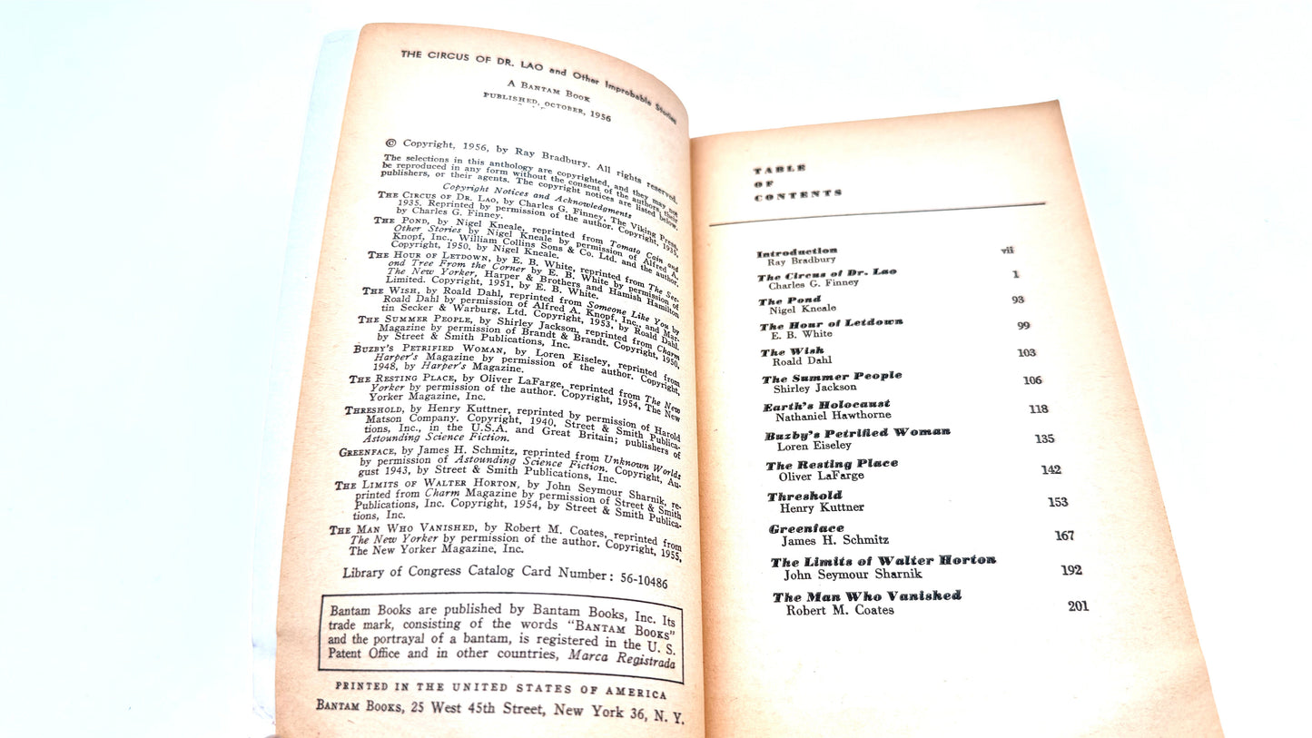 The Circus of Dr. Lao and Other Improbable Stories