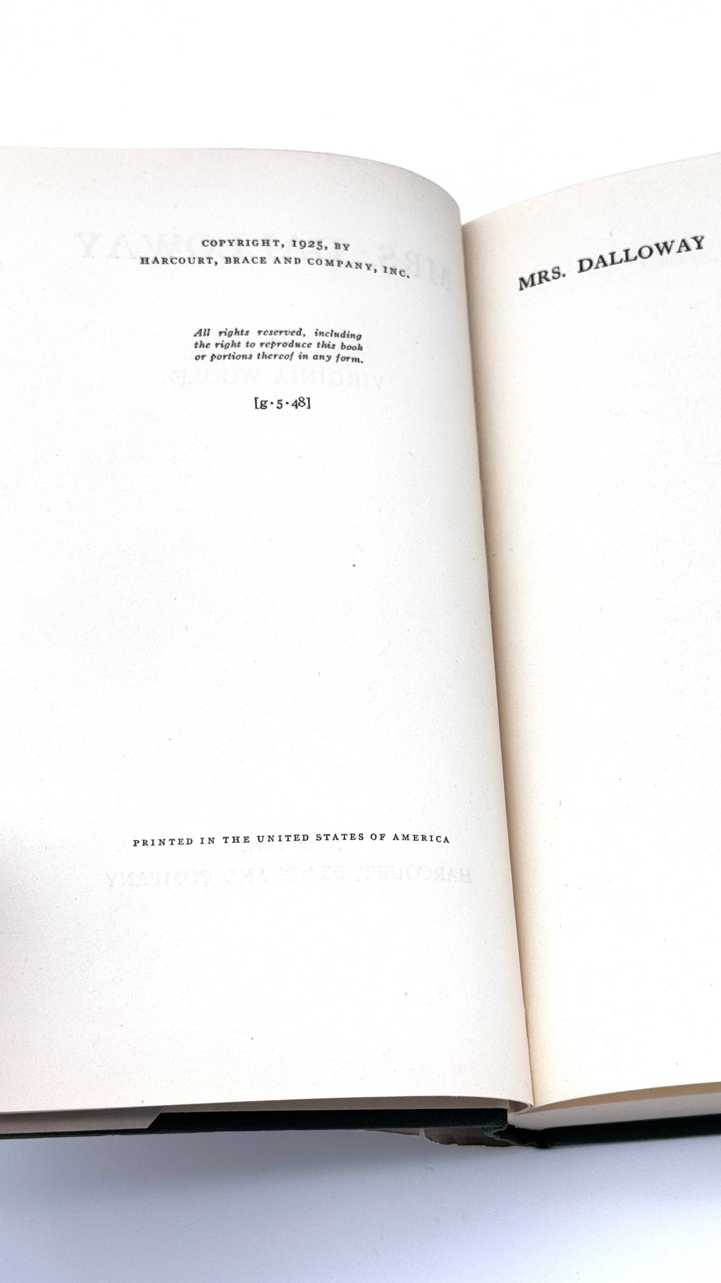 Mrs Dalloway