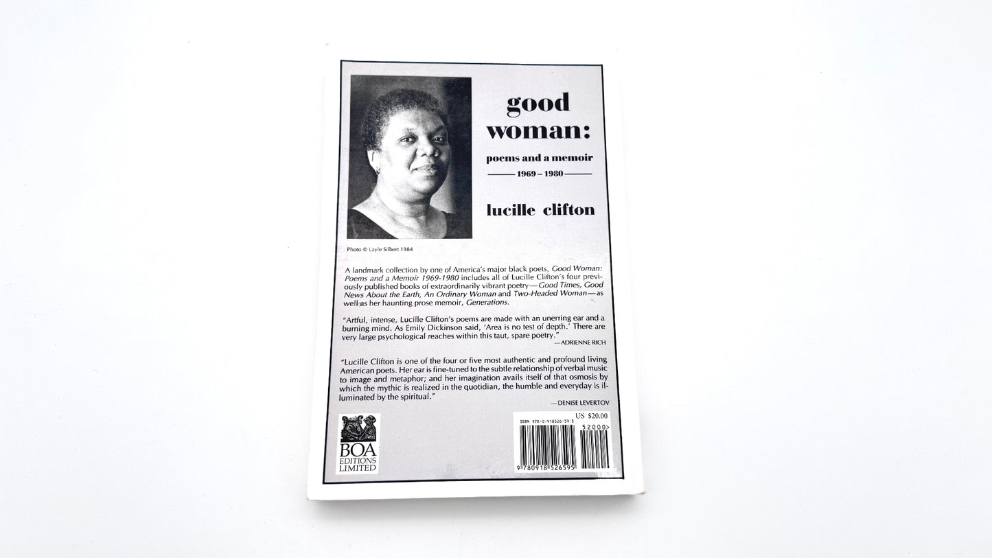 good woman: poems and a memoir