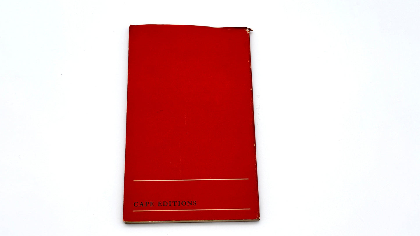 I Wanted to Write a Poem: Cape Editions No. 5