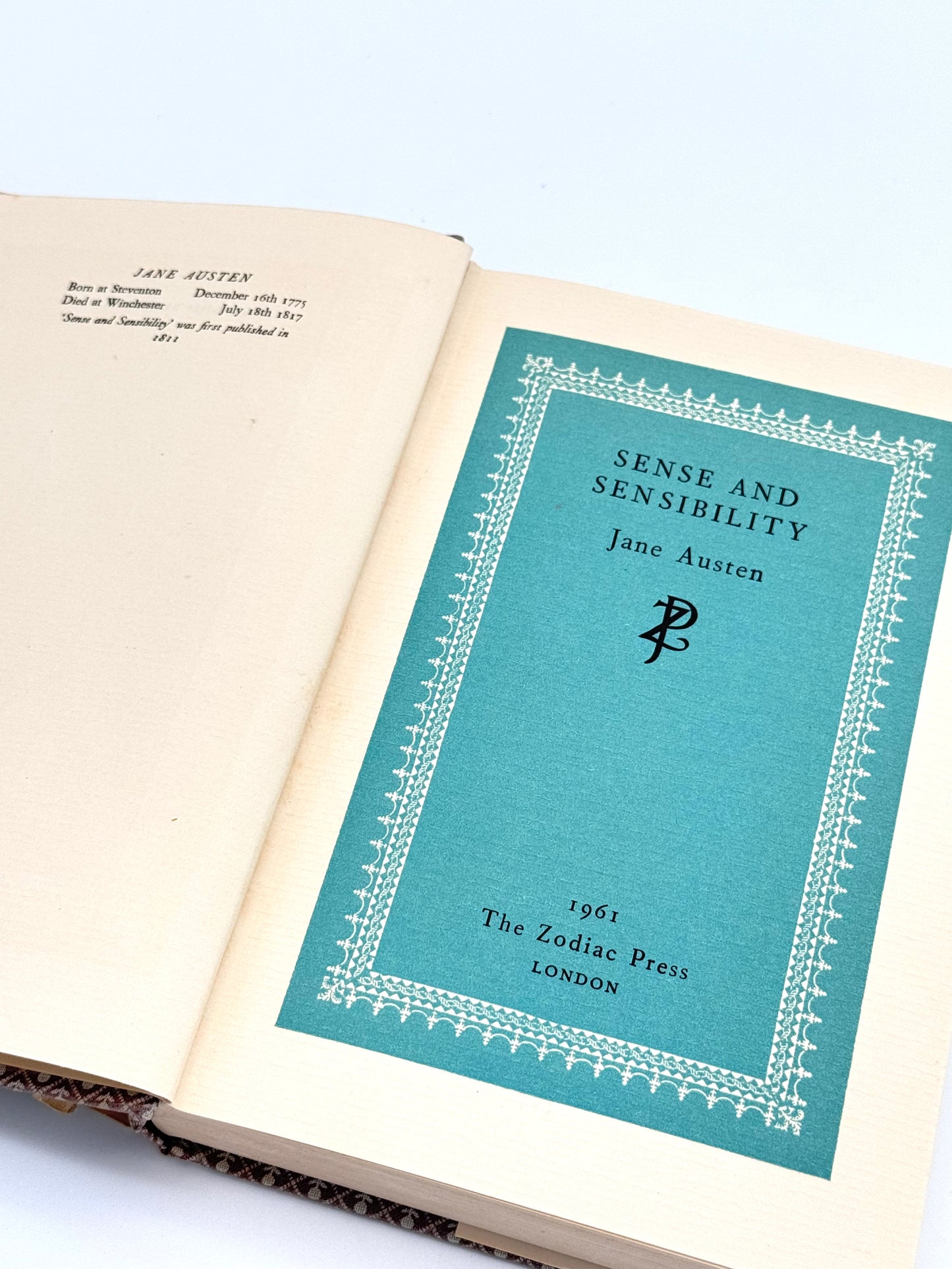 Sense and sensibility