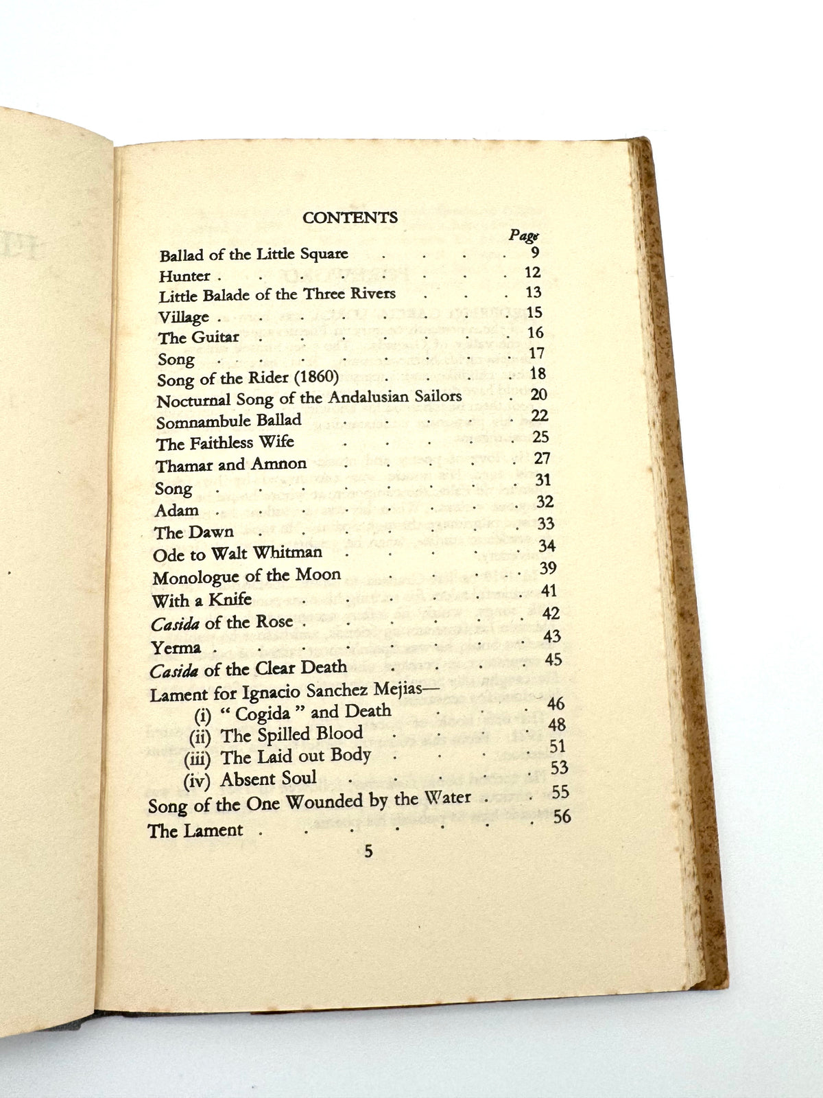 Selected Poems of Federico García Lorca