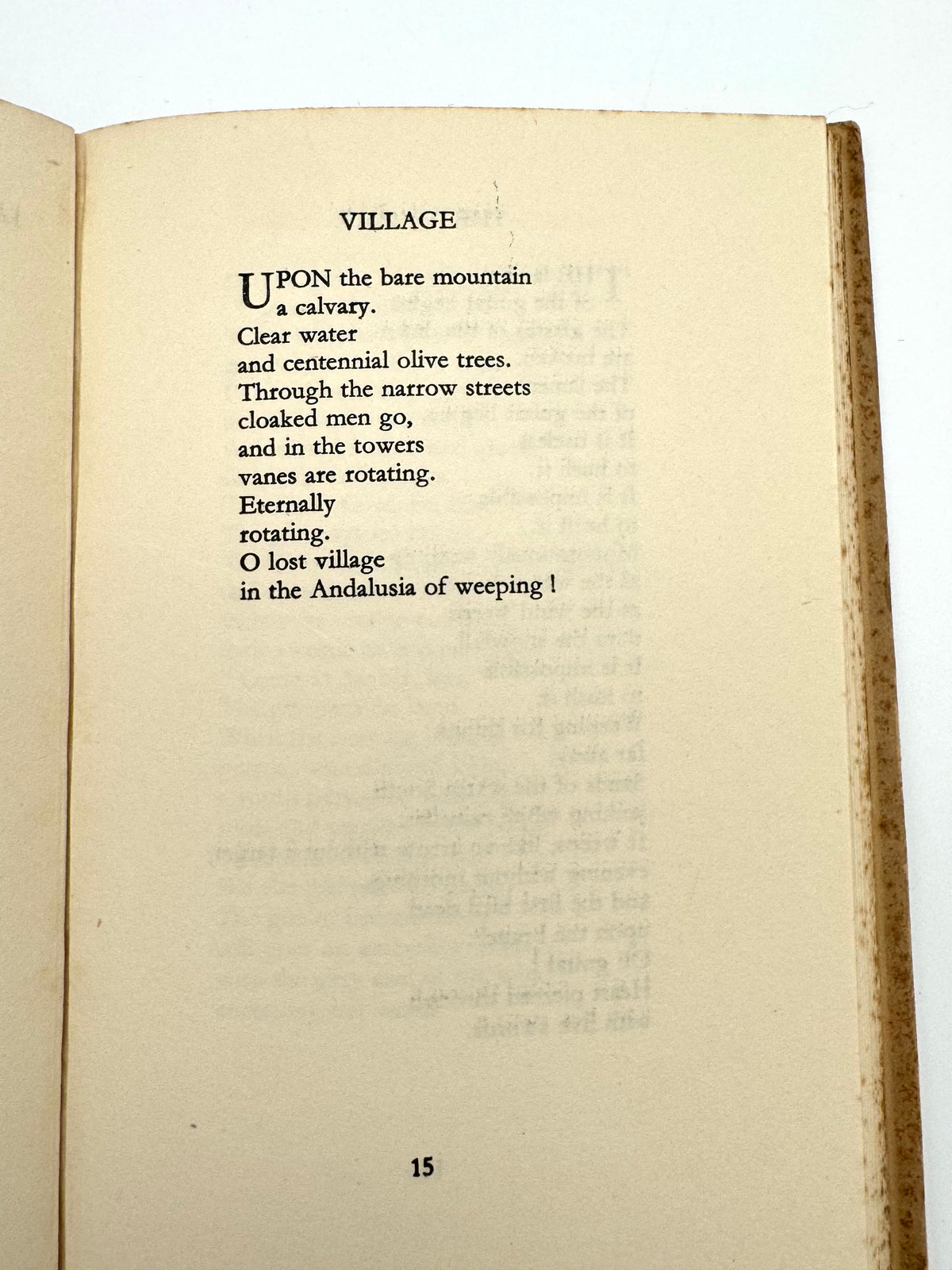 Selected Poems of Federico García Lorca