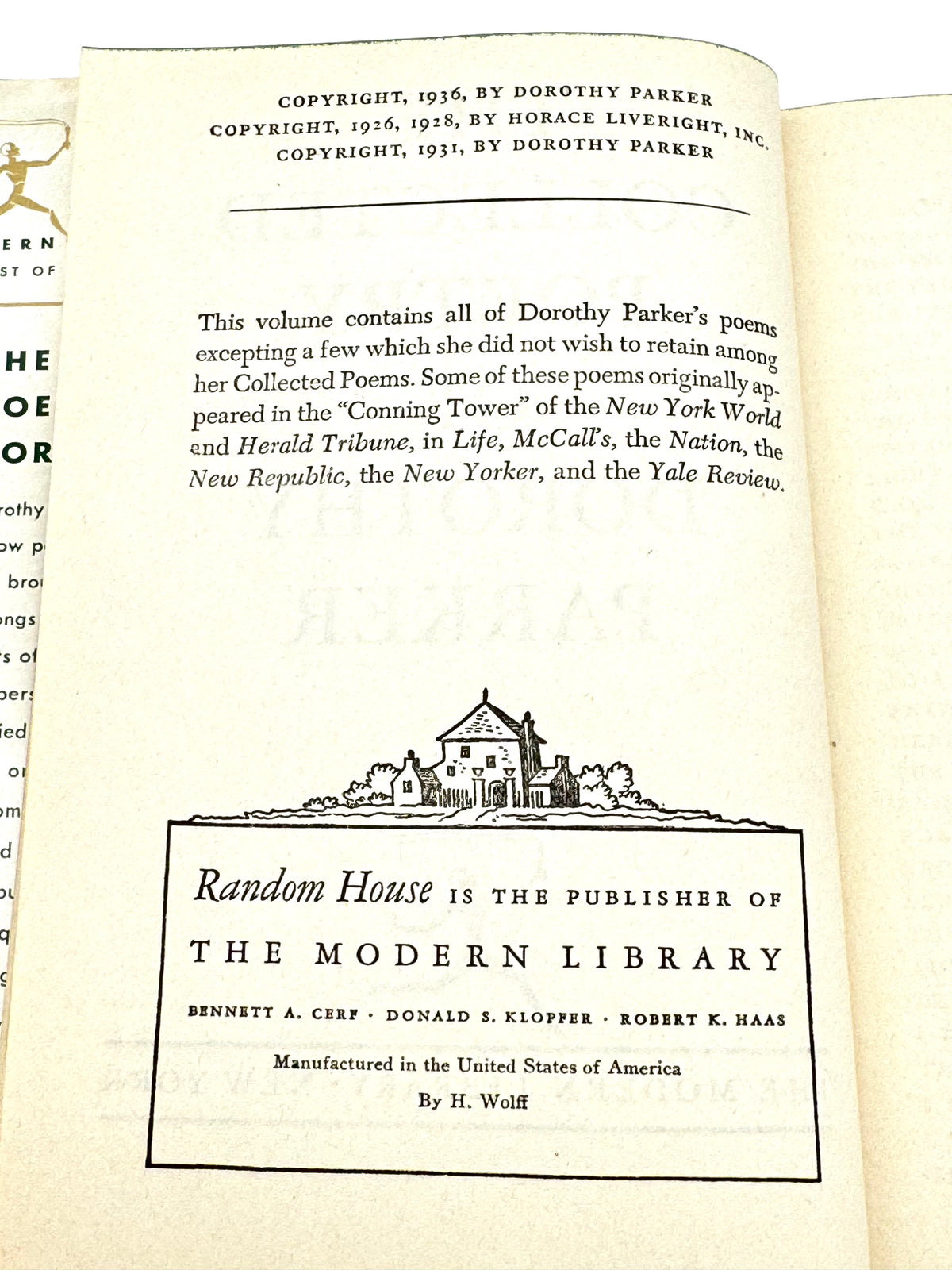 The Collected Poetry of Dorothy Parker