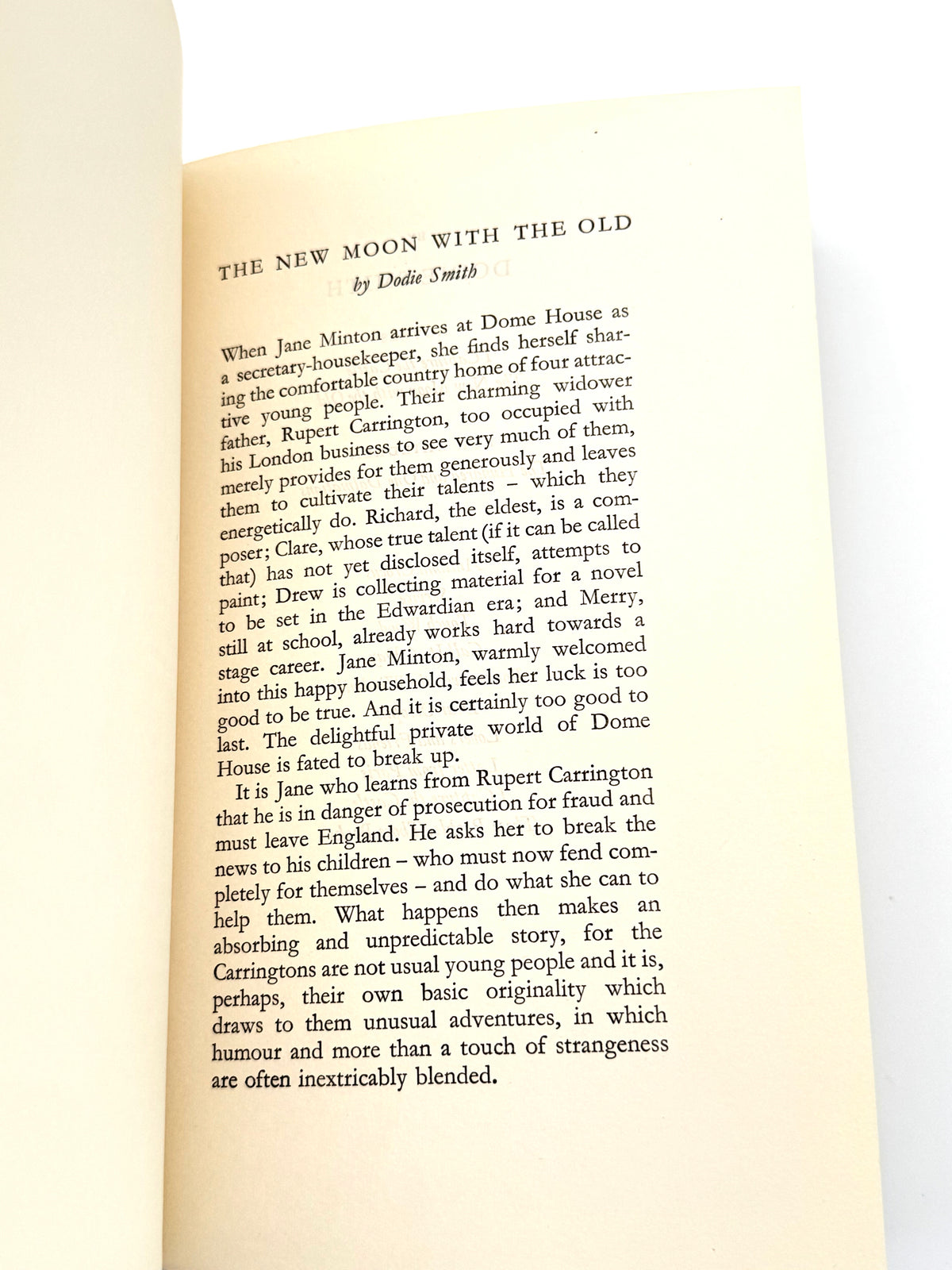 The New Moon with the Old