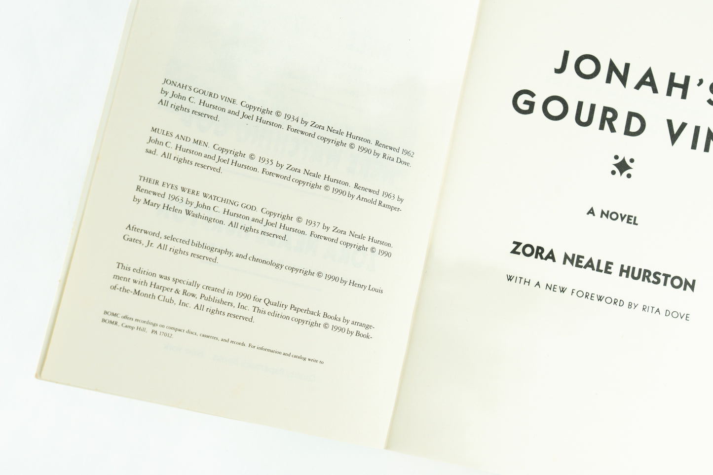 Three Novels by Zora Neale Hurston