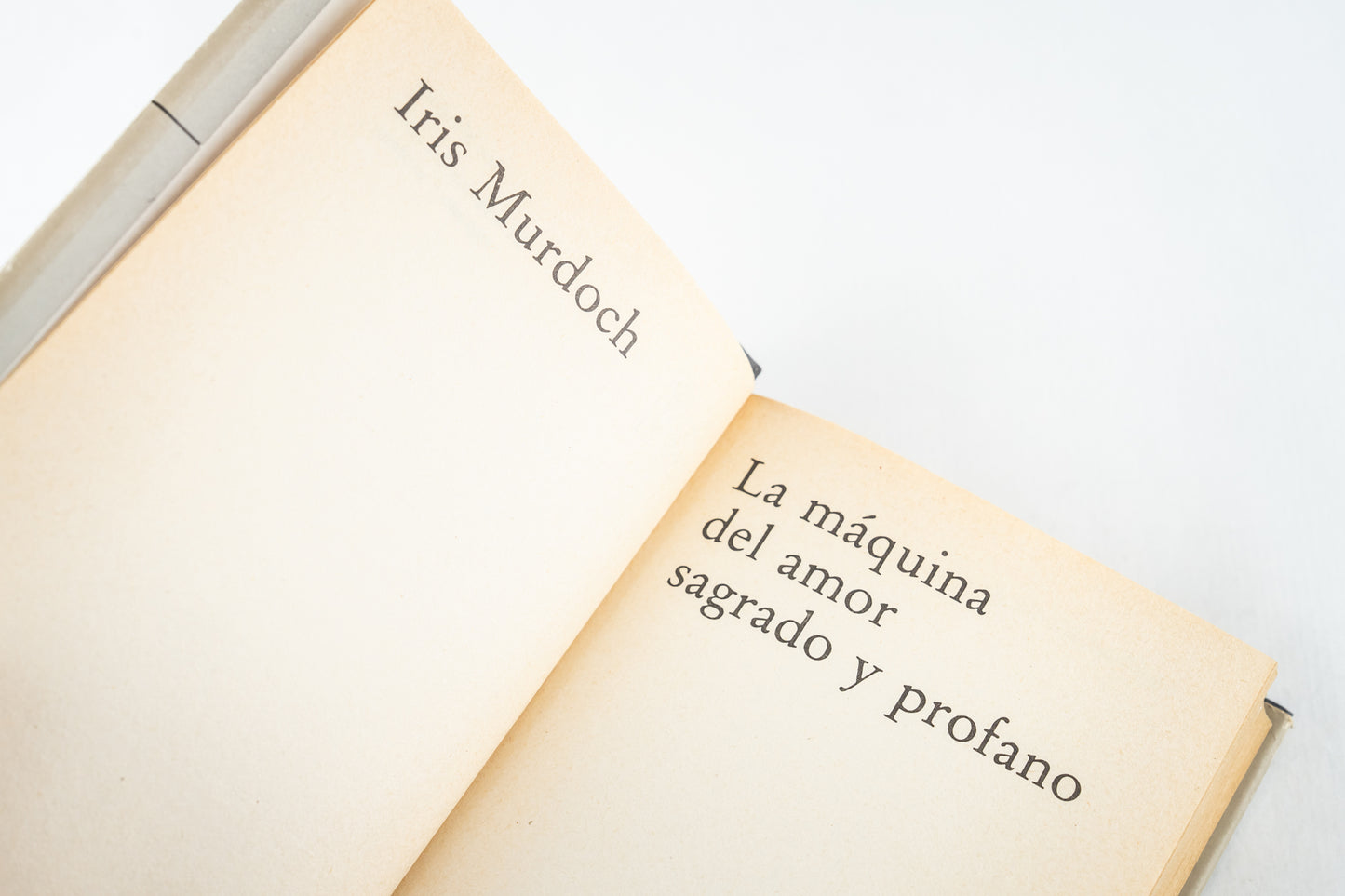 La máquina del amor sagrado y profano