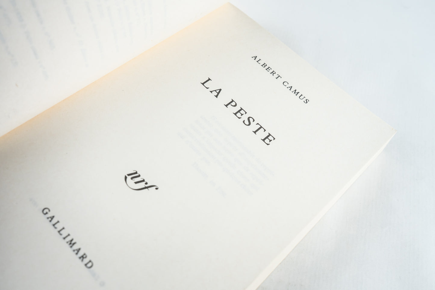 La Peste