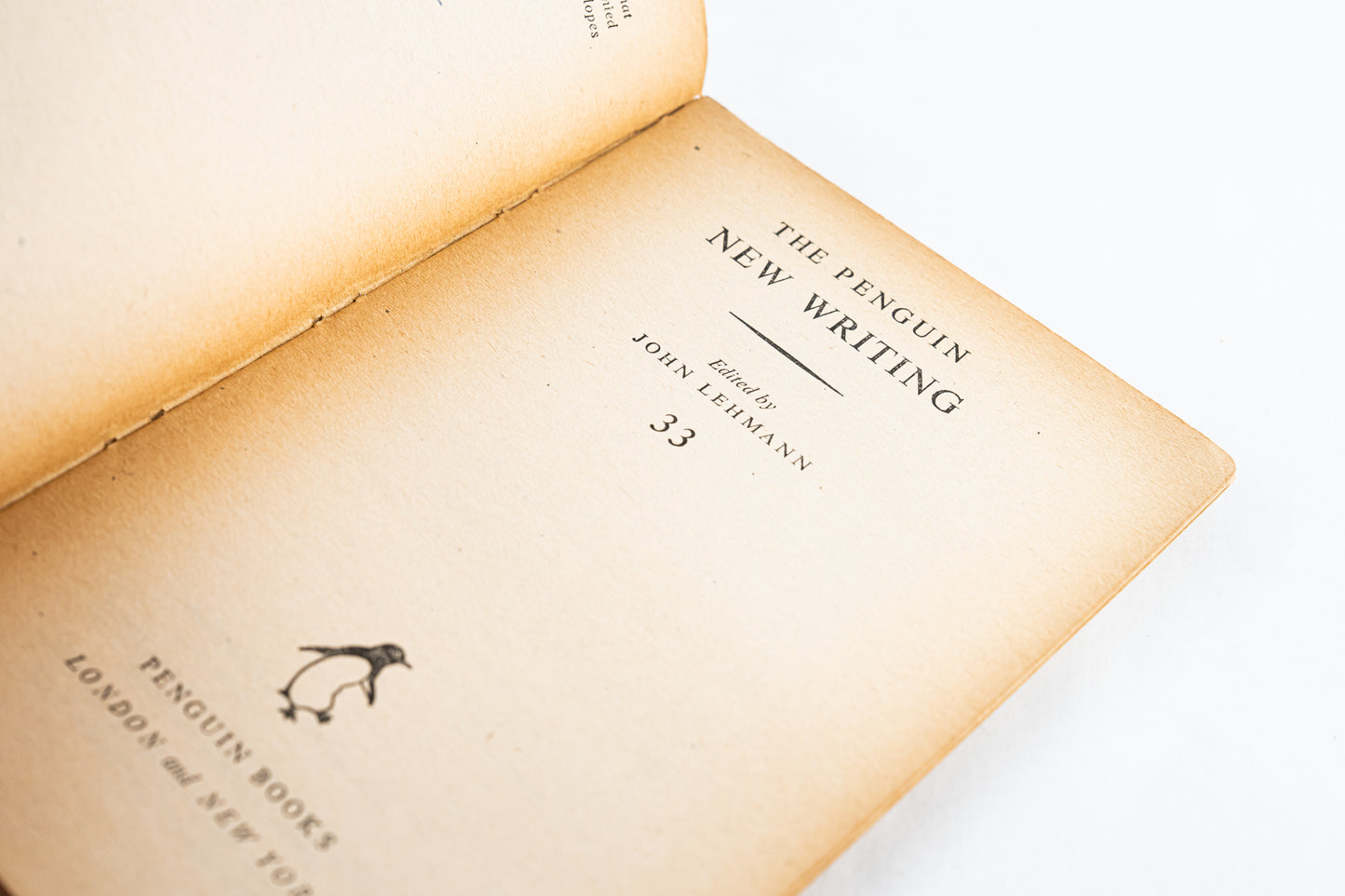 The Penguin New Writing No. 33