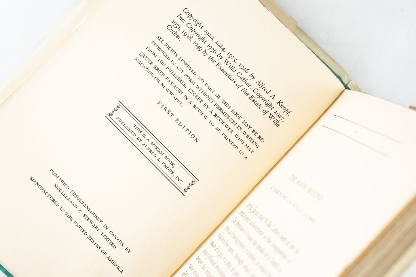 Willa Cather on Writing: Critical Studies on Writing as an Art