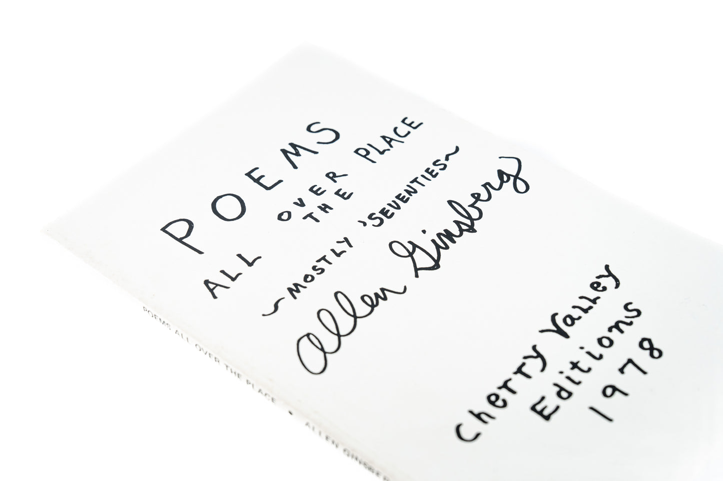 Poems from All Over the Place, Mostly 'Seventies