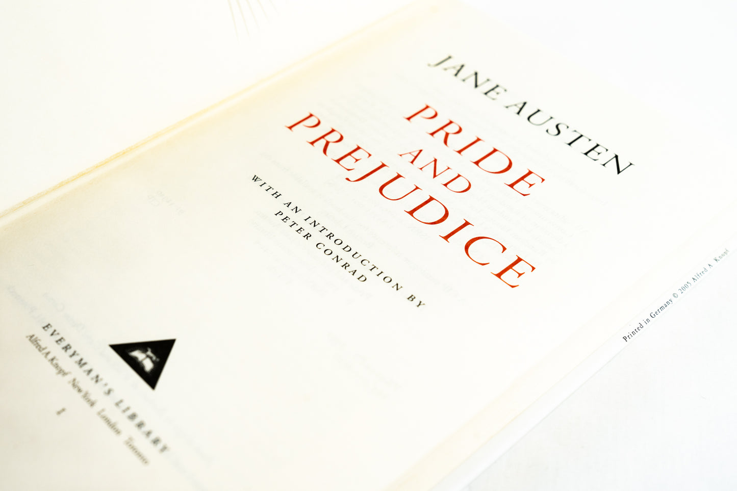 Pride and Prejudice
