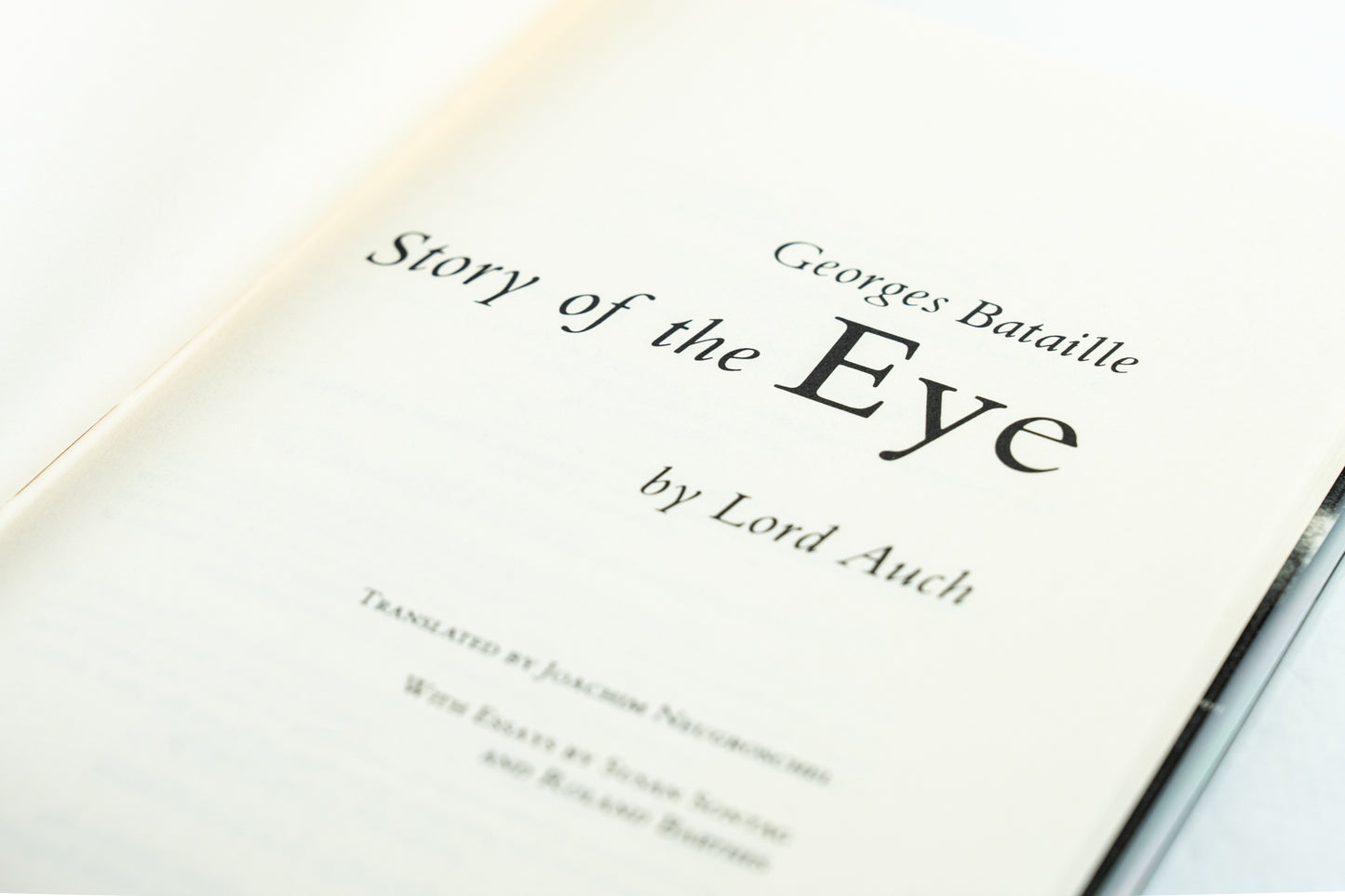 Story of the Eye