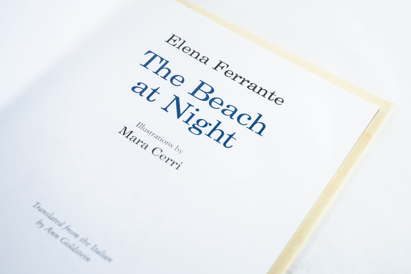 The Beach at Night