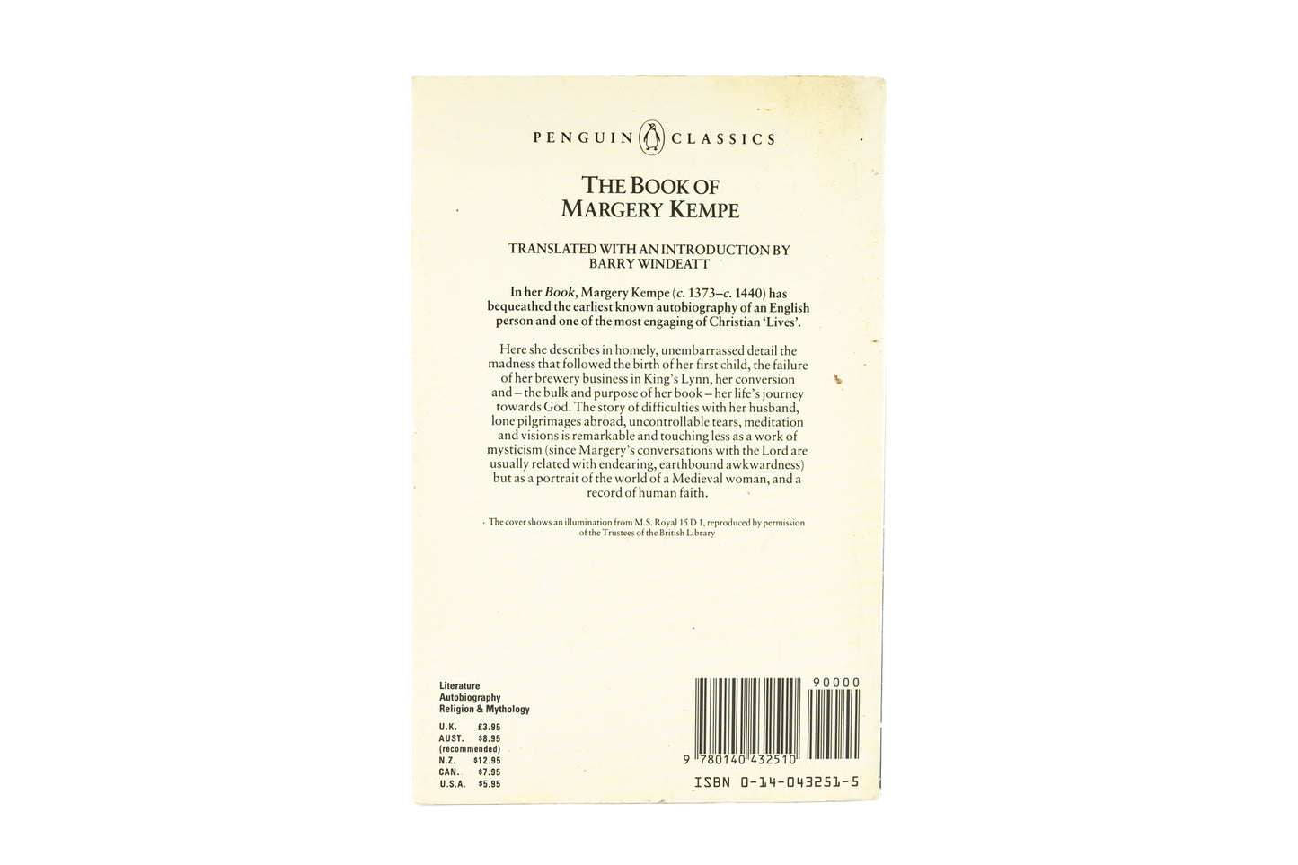 The Book of Margery Kempe