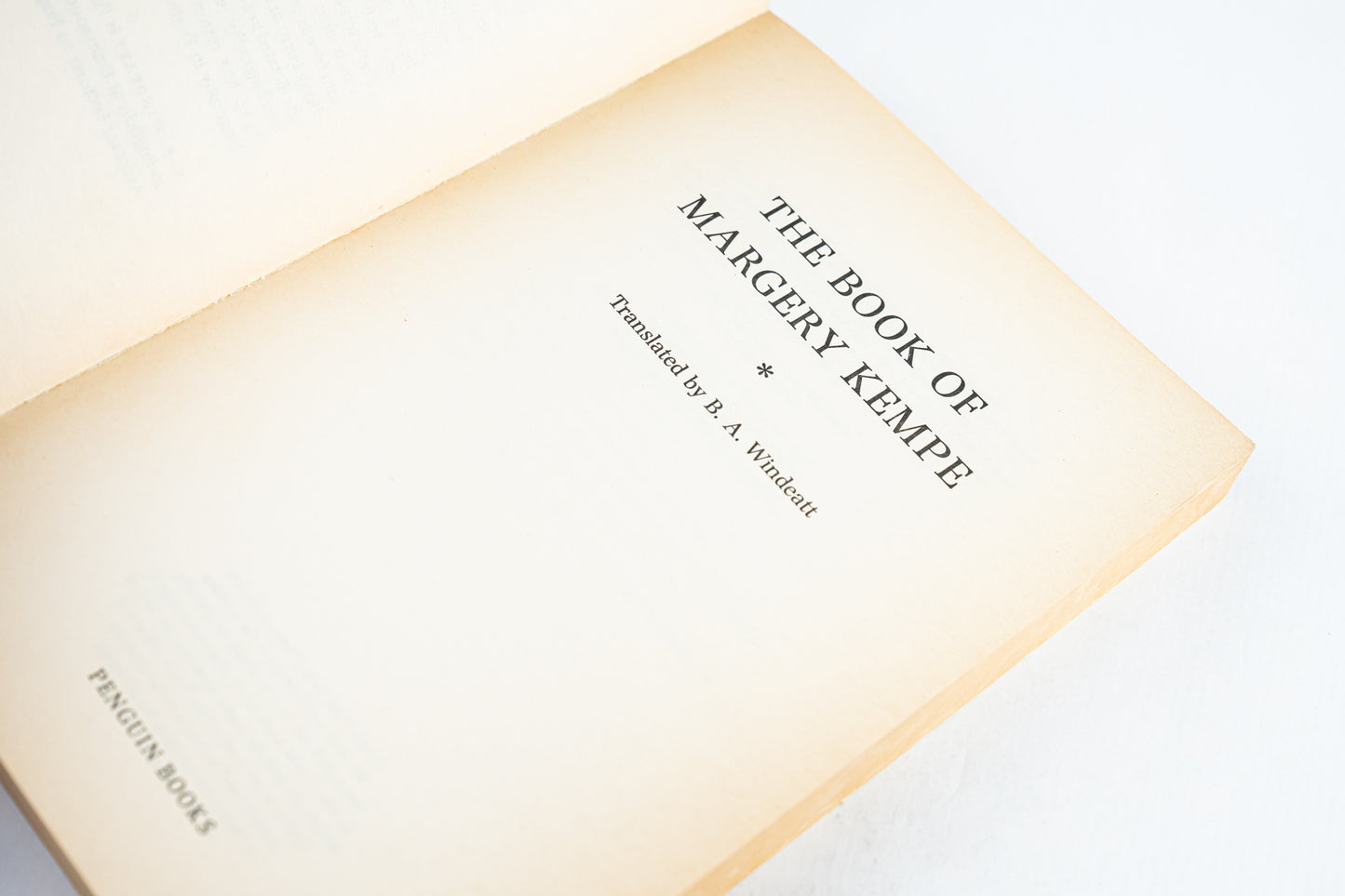 The Book of Margery Kempe