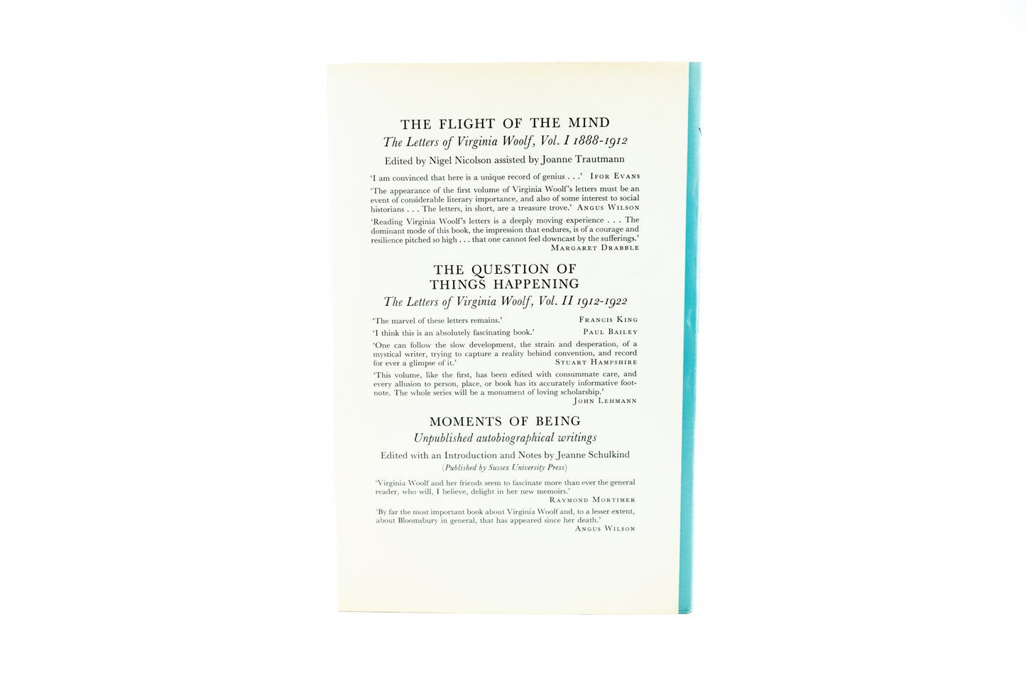 The Diary of Virginia Woolf Vol. I: 1915-1919