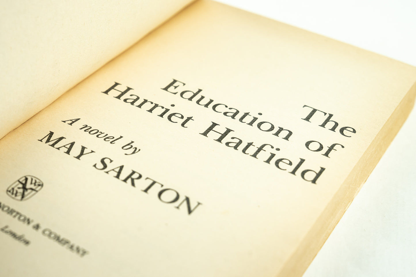The Education of Harriet Hatfield