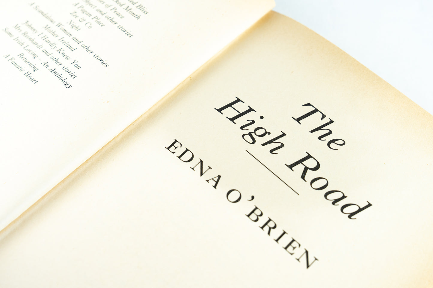 The High Road