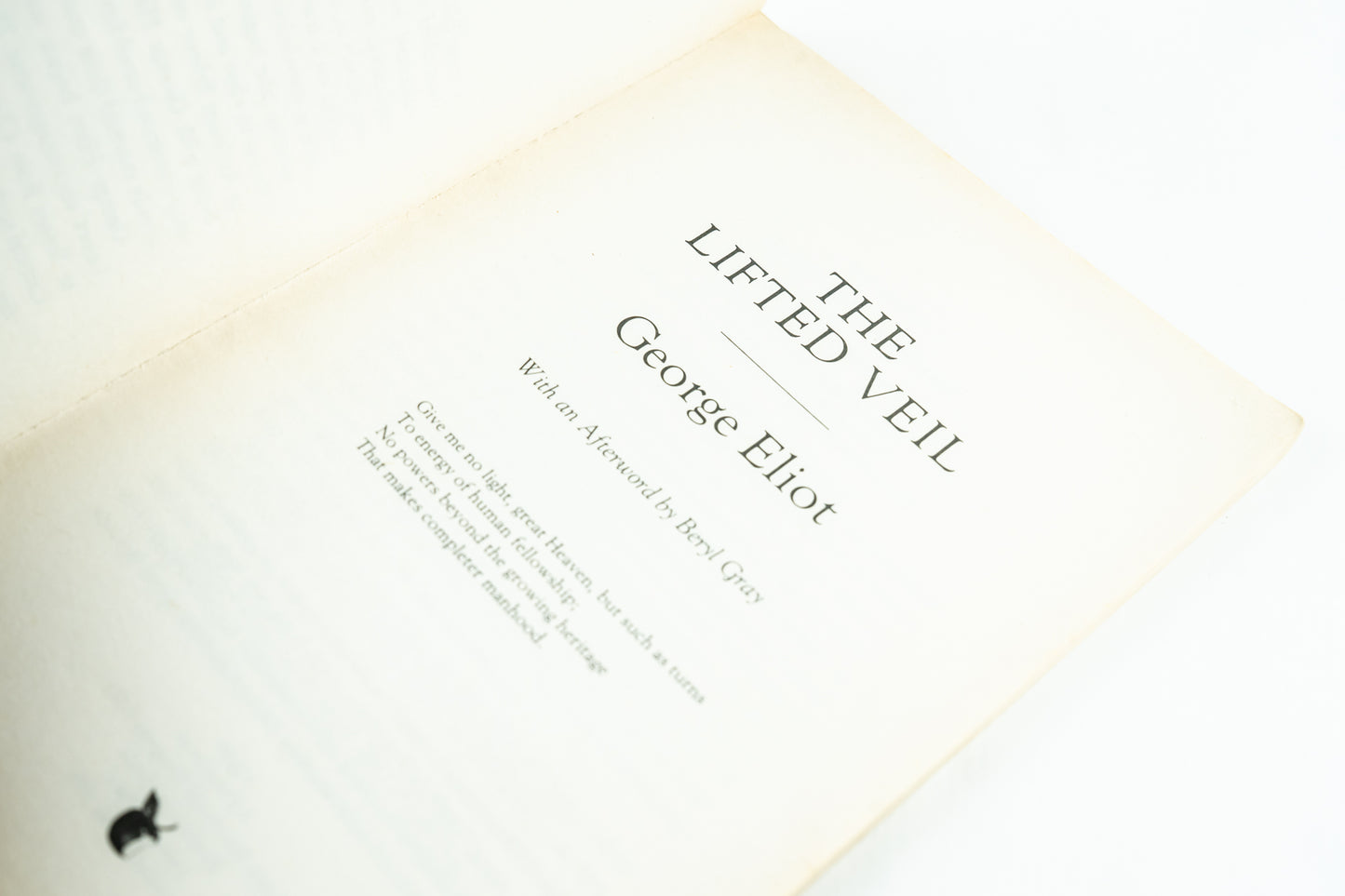 The Lifted Veil