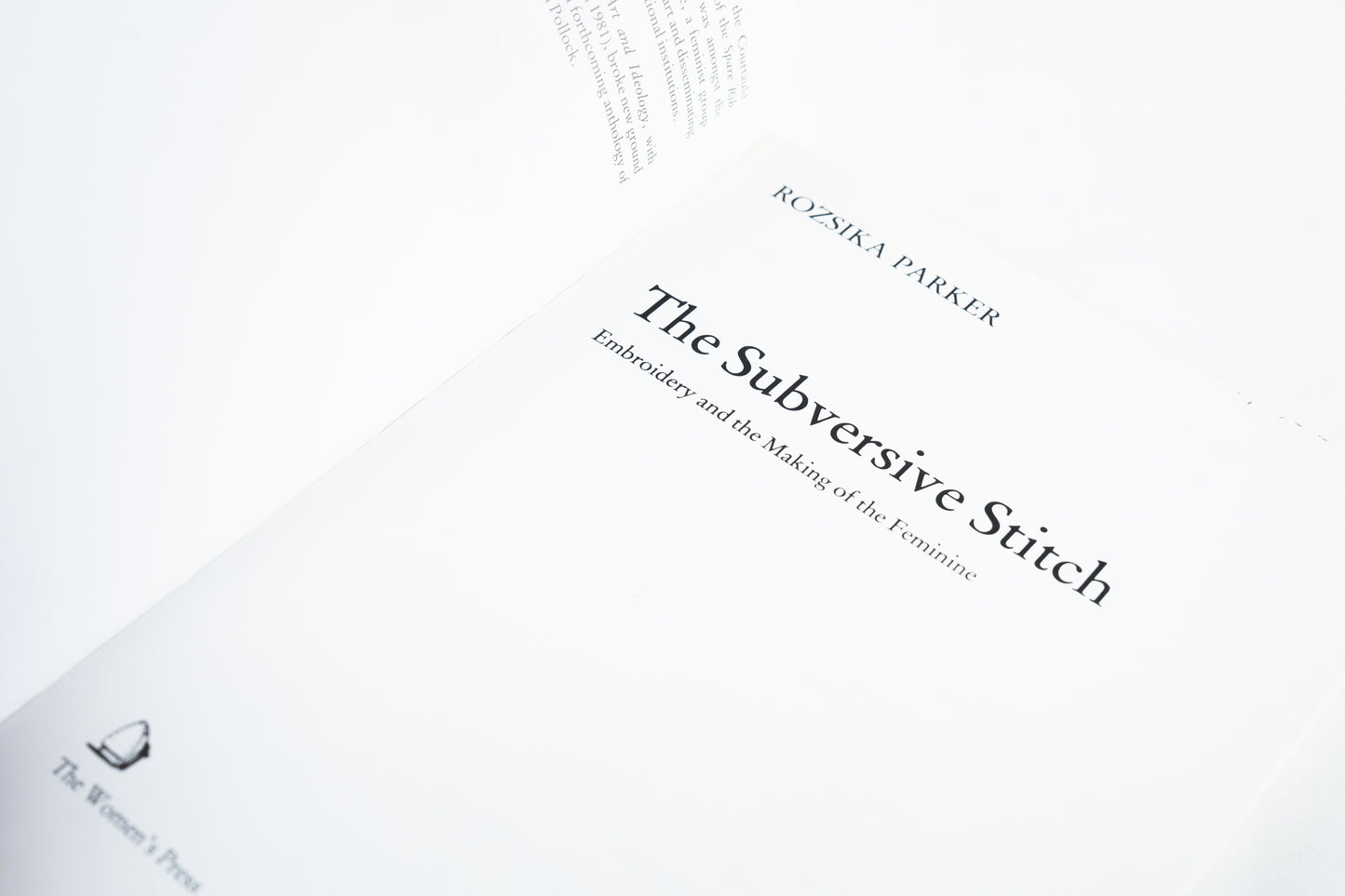 The Subversive Stitch