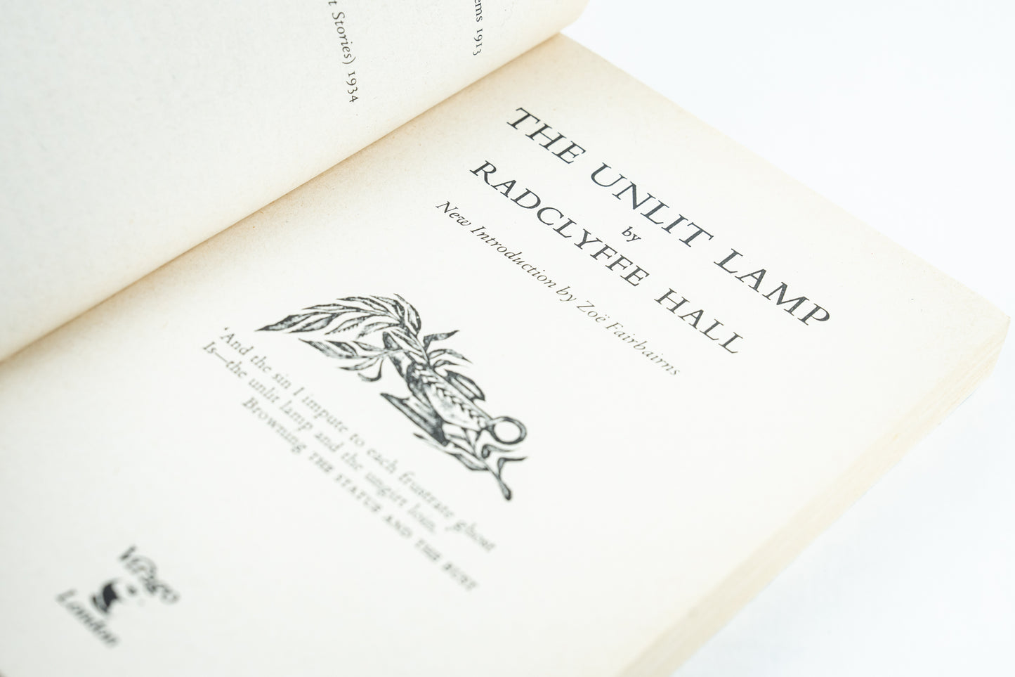 The Unlit Lamp