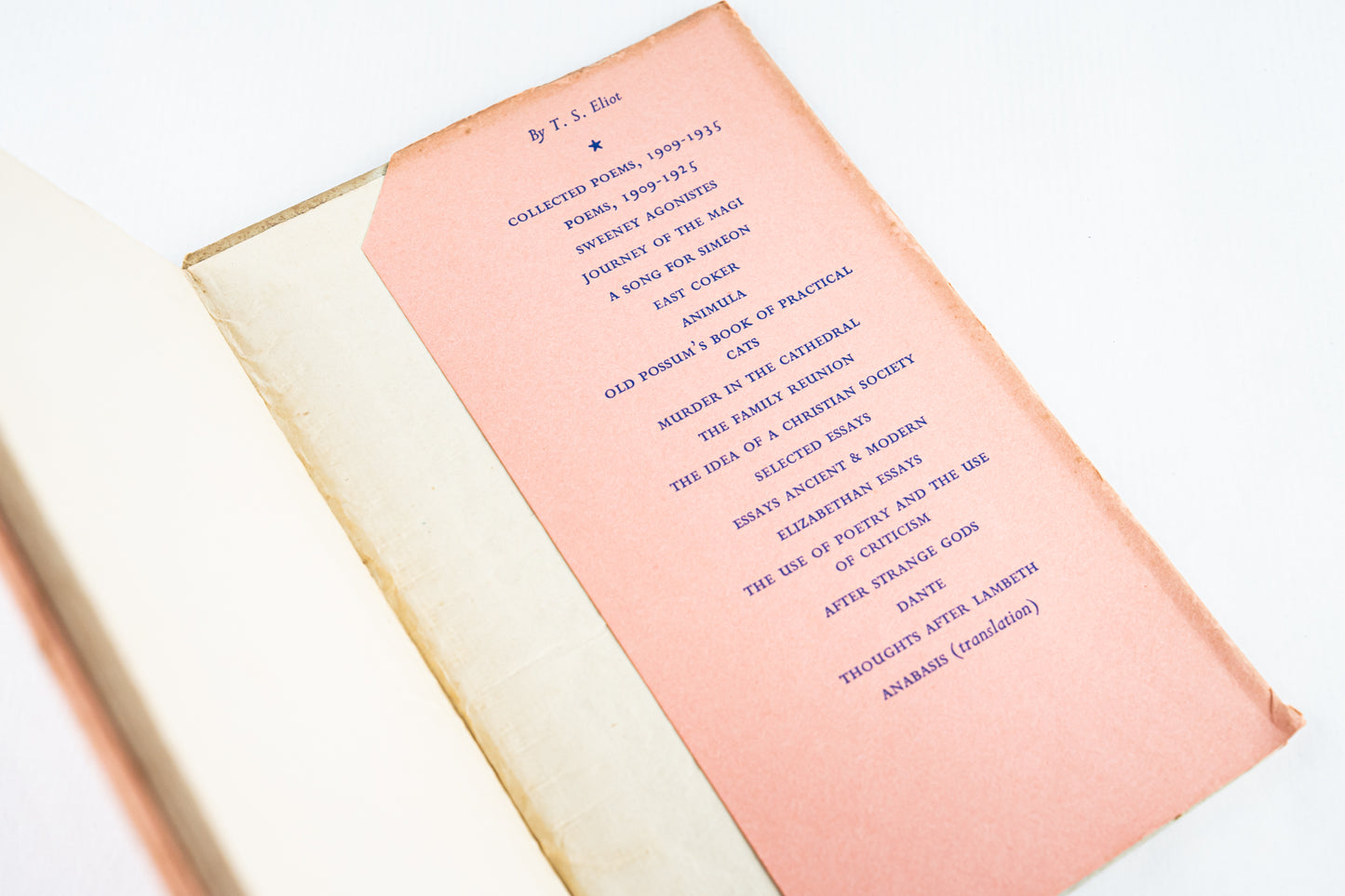 The Waste Land and Other Poems