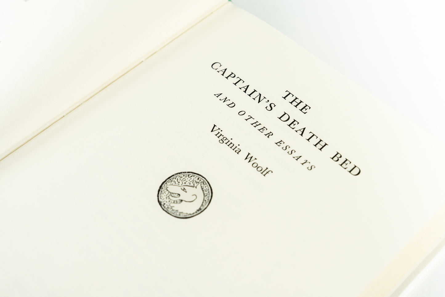 The Captain's Deathbed And Other Essays