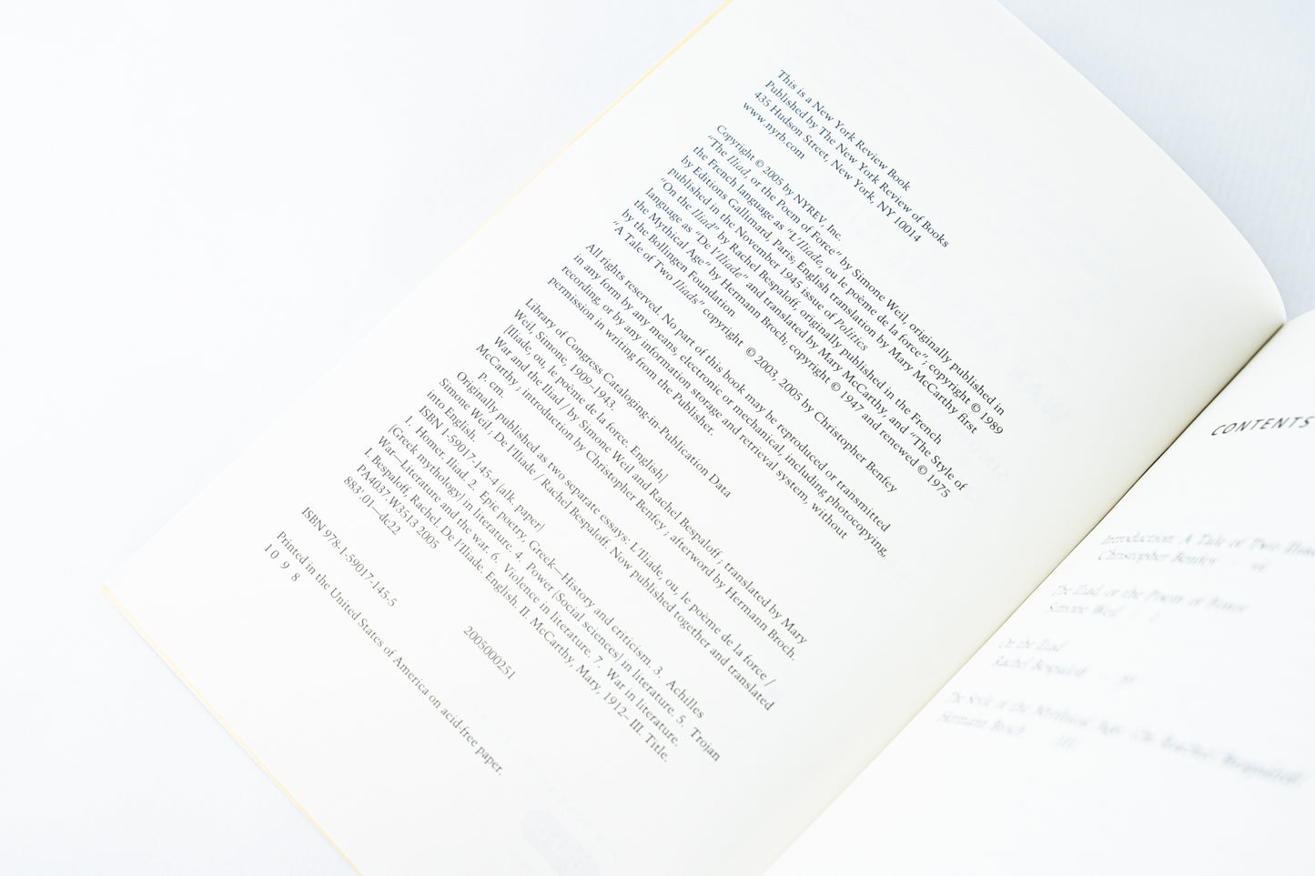 War and the Iliad