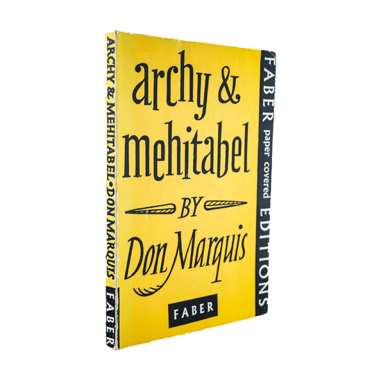 Portada 1:1 — Archy and Mehitabel
