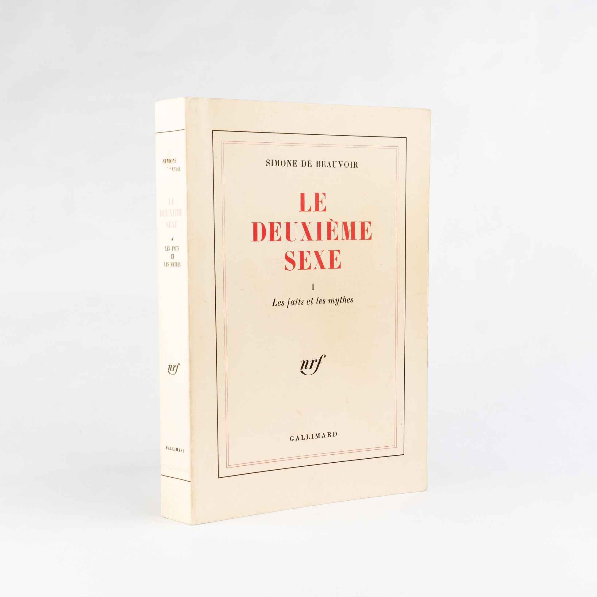 Portada 1:1 — Le deuxième sexe, tome 1